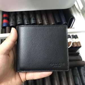 NEW Coach Double Billfold Wallet